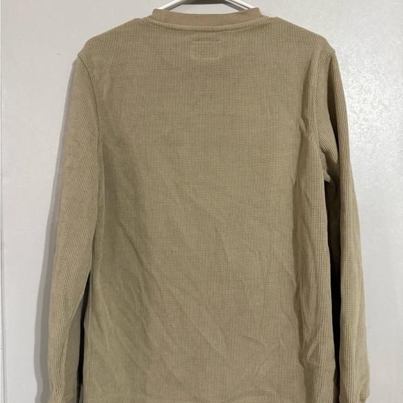 Good fellow Men's Beige Long Sleeve Shirt size small - Picture 3 of 6